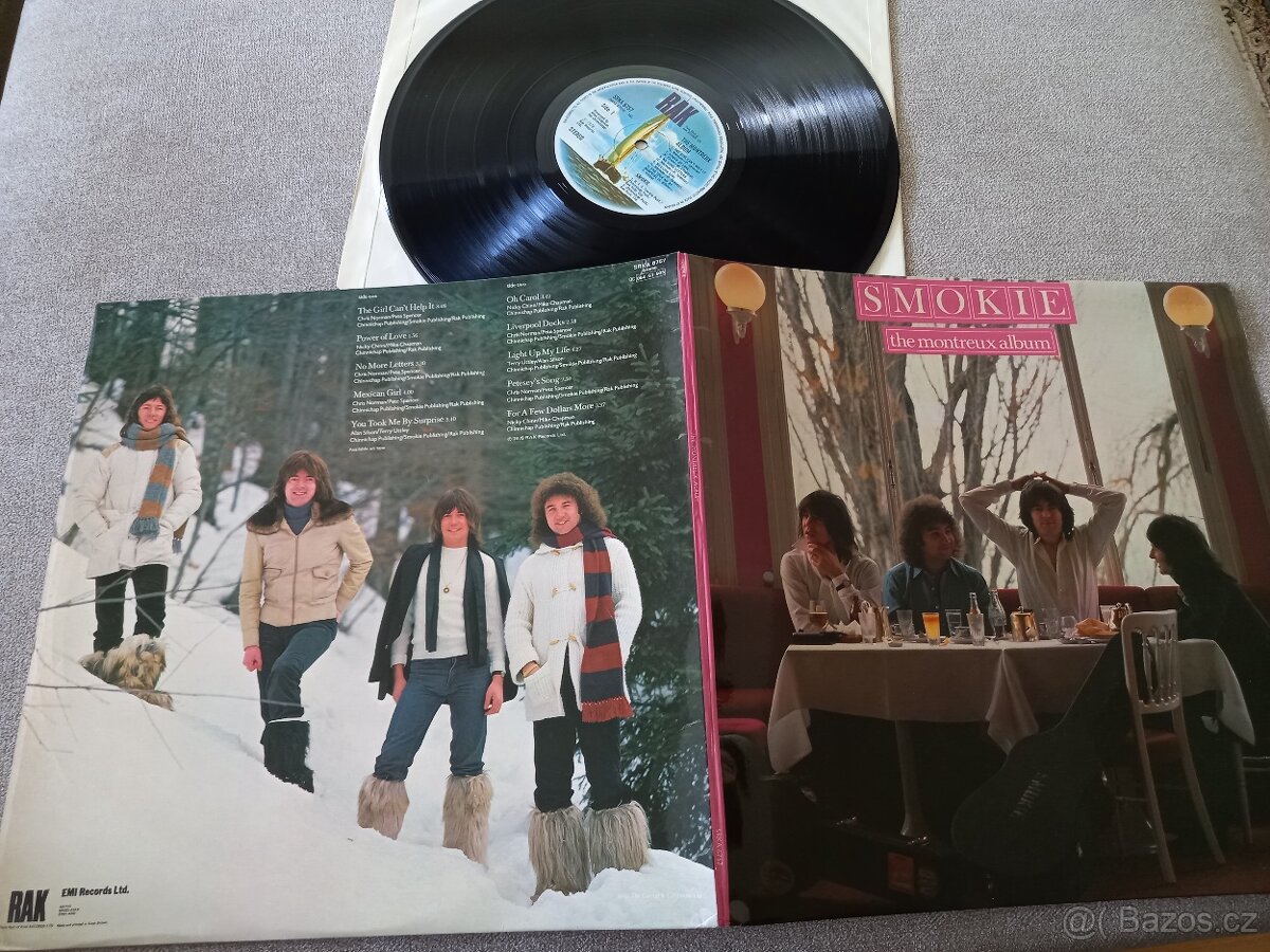 SMOKIE   „The Montreaux Album“ /RAK 1978/ rozkl, obal, top s