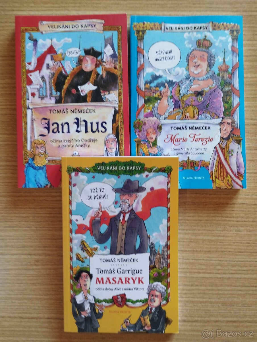 3x velikáni do kapsy