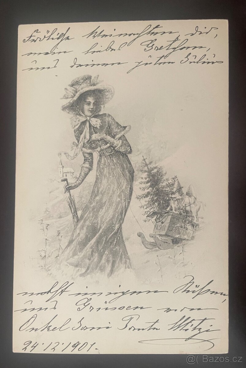 Stará pohlednice r. 1901 č.19