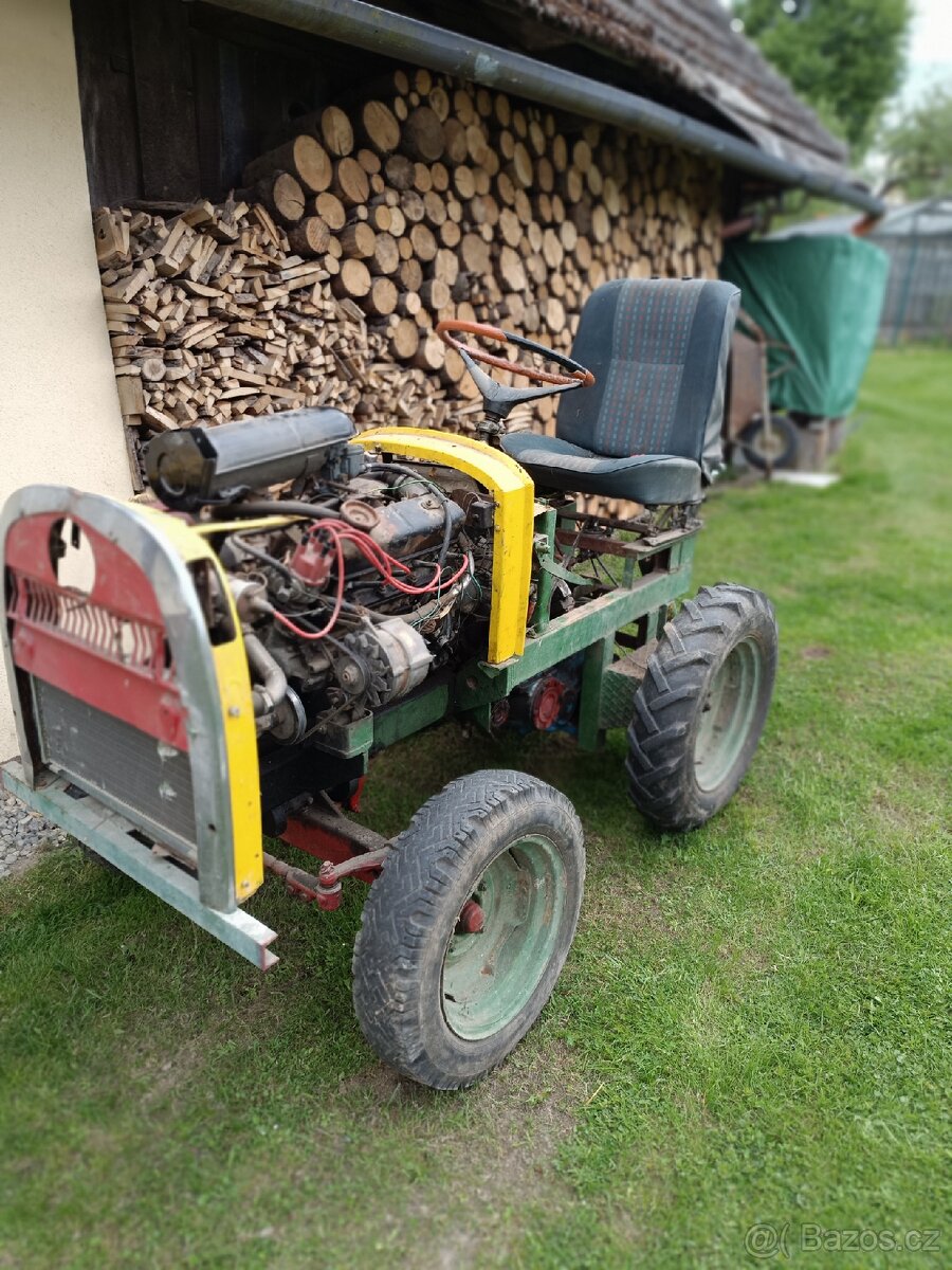 Prodám malotraktor domácí vyroby