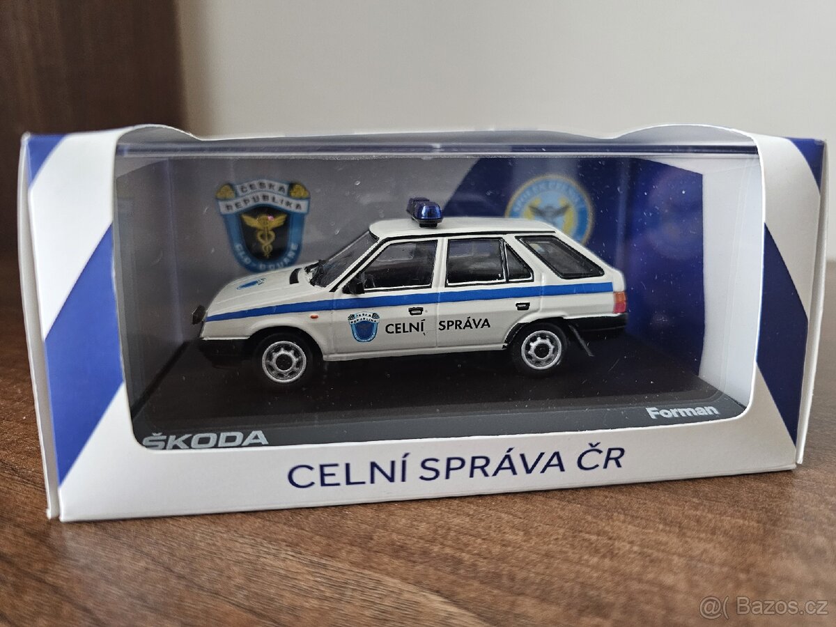 Abrex ŠKODA FORMAN 1993 Celní Správa 1:43