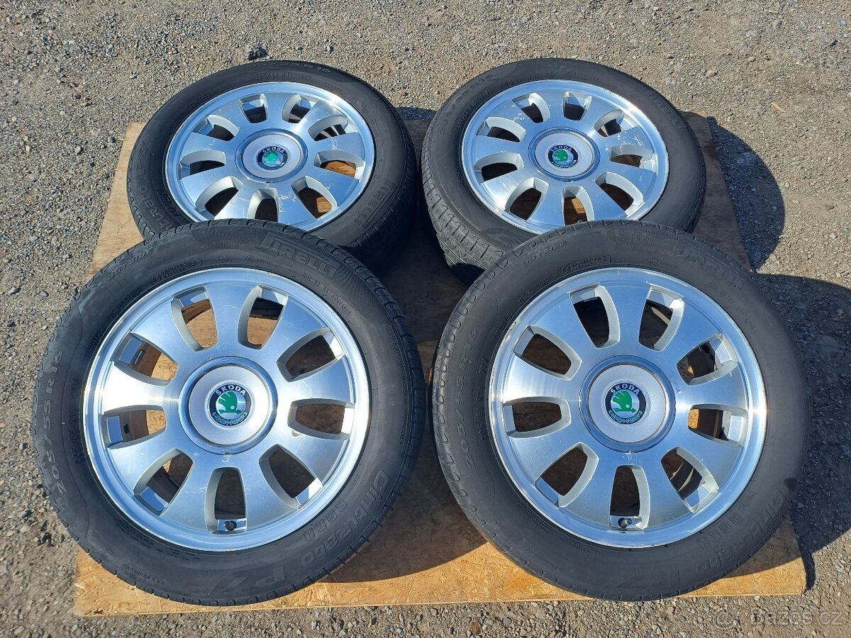 Alu kola Škoda Octavia 1, Fabia 1 (Mettalica, R16)