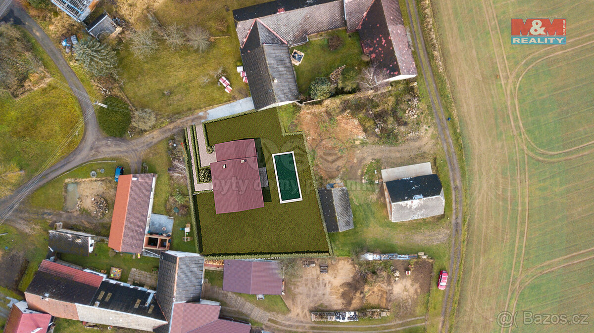 Prodej pozemku k bydlení, 800 m², Počátky - Horní Vilímeč