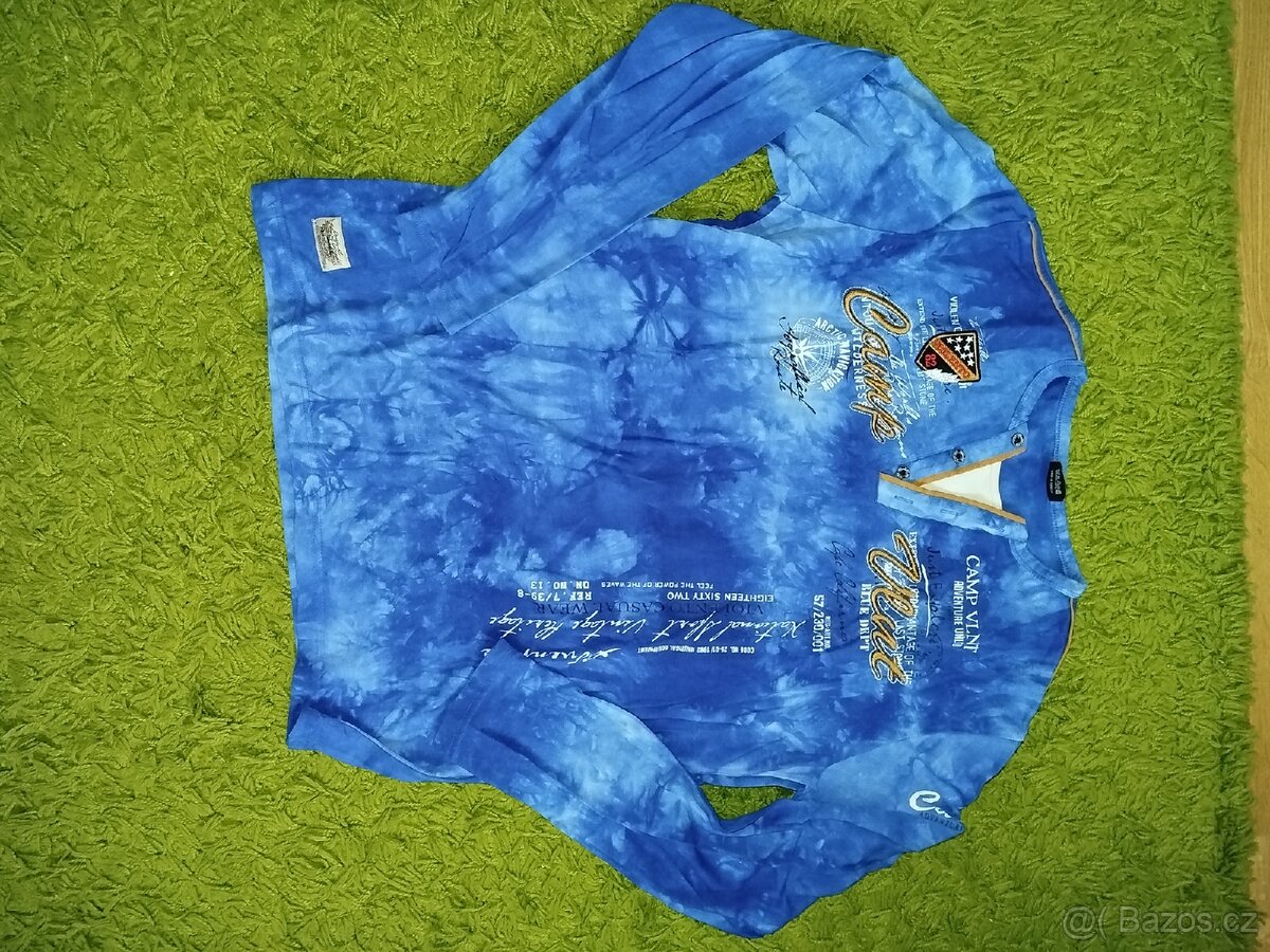 Pánské triko s dlouhým rukávem vel. XXL