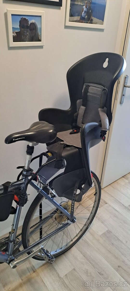 Polisport Bilby dětská sedačka černo-šedá