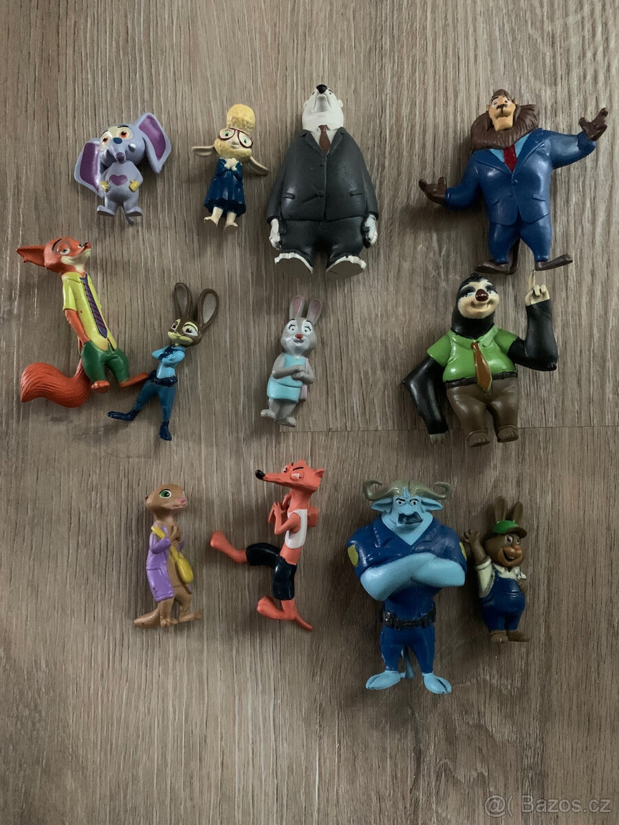 figurky Zootropolis: Město zvířat