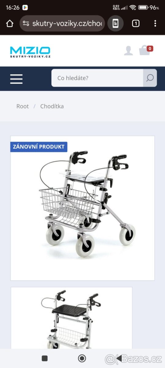 Chodítko pro seniory