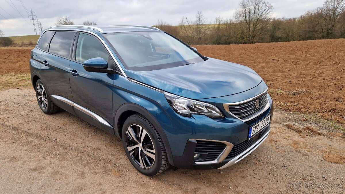 Peugeot 5008, 1.5 HDi , automat,1MAJ, záruka 7/2027