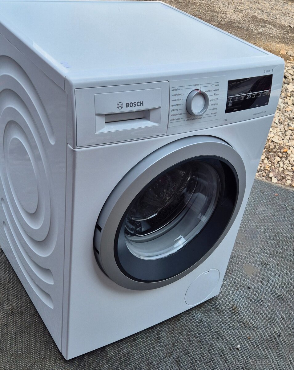 BOSCH SERIE A+++ NA 9 KG ZÁRUKA DOPRAVA INSTALACE PŘEDVEDENÍ