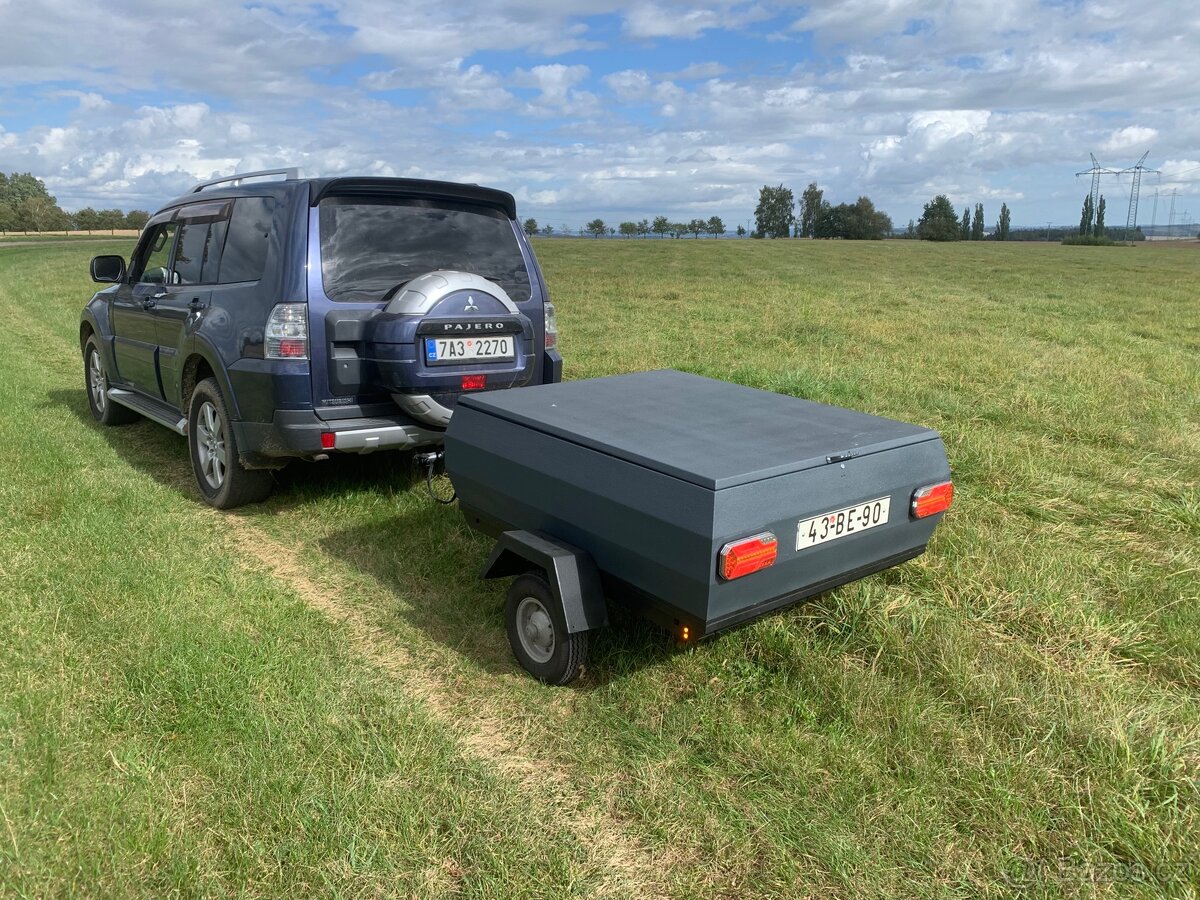 🛻Přívěs za auto – rybaření, myslivost, outdoor, les
