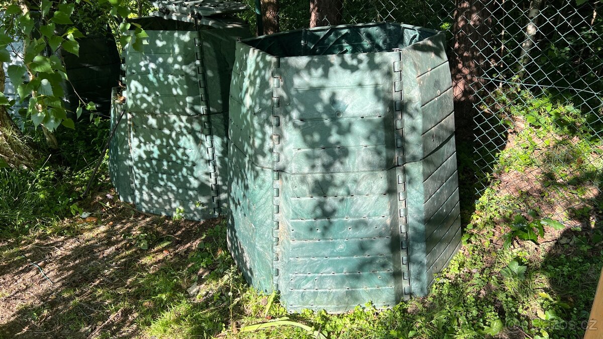 Kompostér nepoužitý 1300 litru