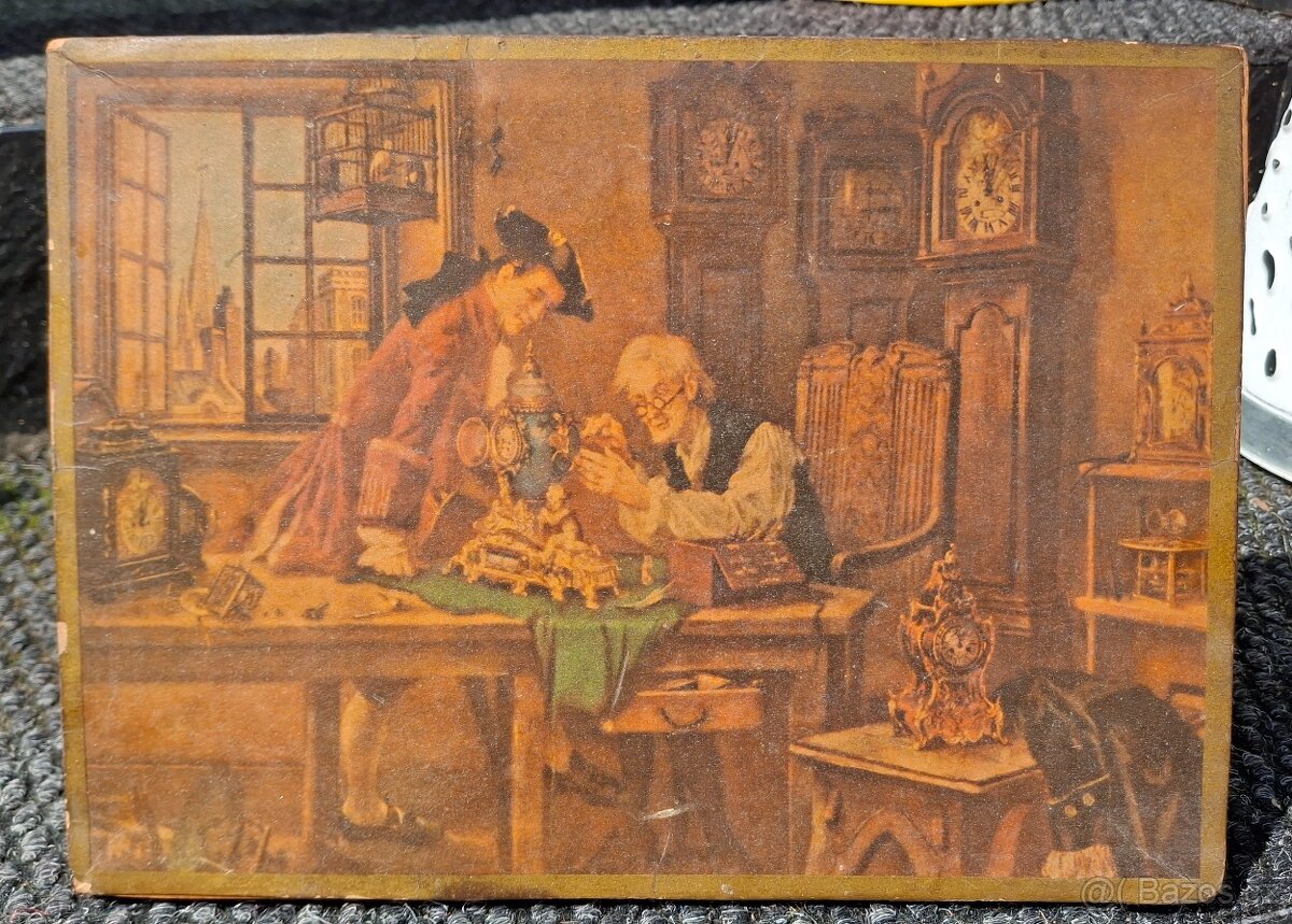 Úžasný vintage obrázek