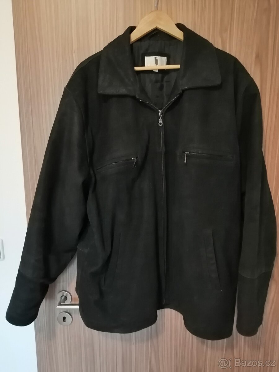 BUNDA KOŽENÁ černá XXXL