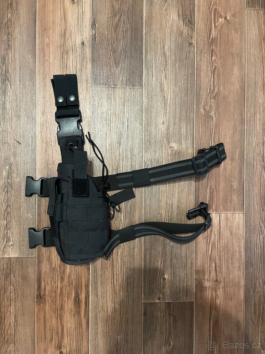stehenní pouzdro na airsoft zbraň