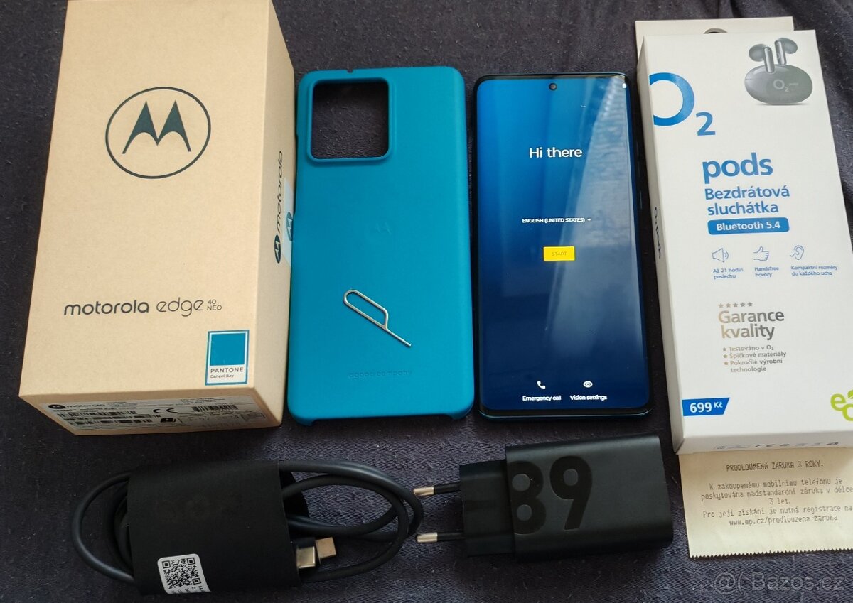 Motorola Edge 40 Neo, 12GB/256GB Caneel Bay