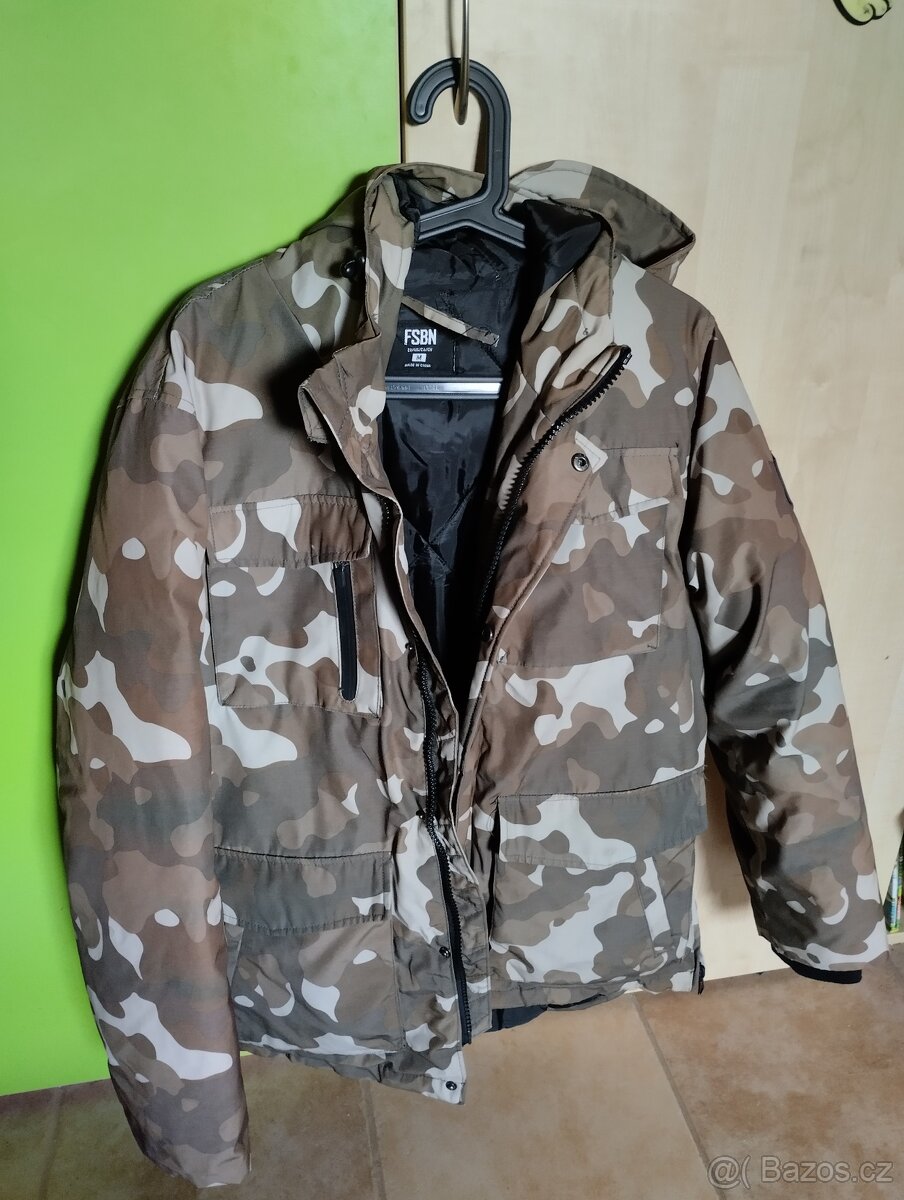 Zimní maskáčová bunda FSBN vel.M