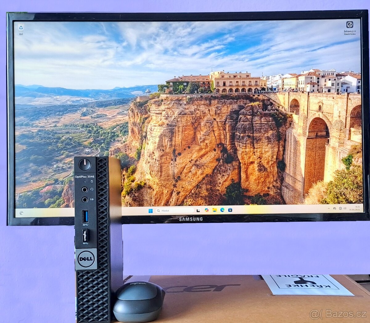micro PC Dell OptiPlex 3046 i3-6100T SSD240gb 8gbRAM W11