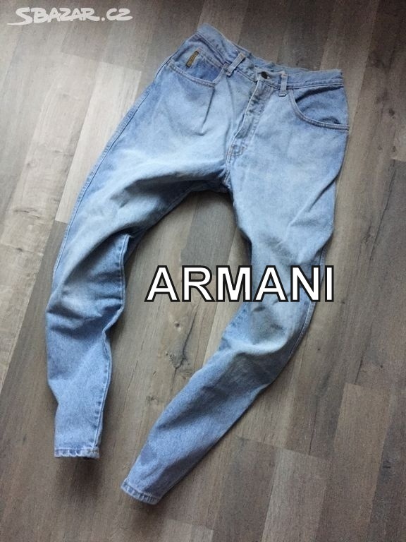 Armani pánské rifle vel. M -