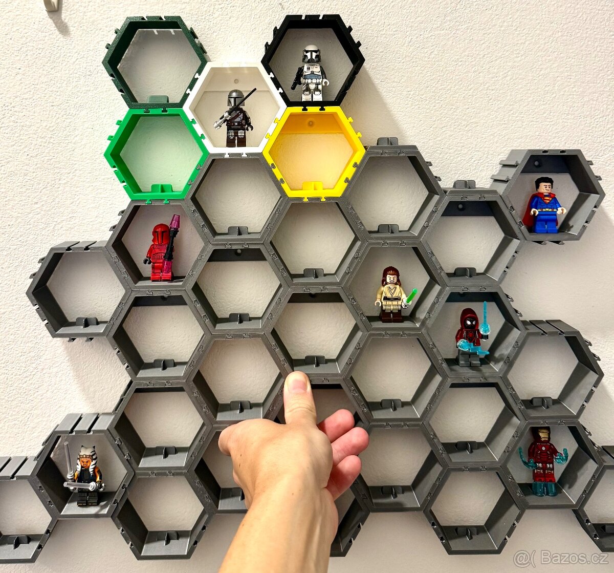 LEGO stojánky pro minifigurky Modulární