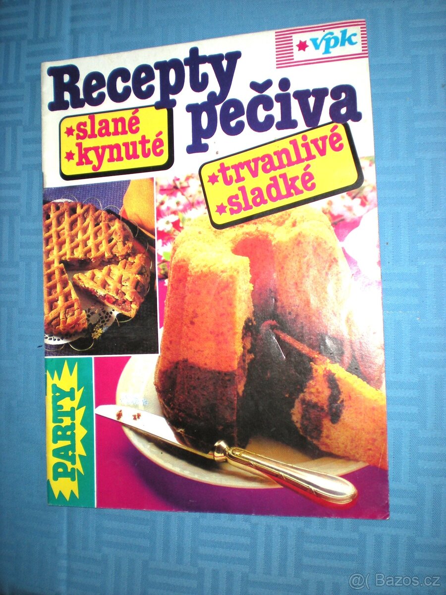 Časopisy kuchařské recepty staré