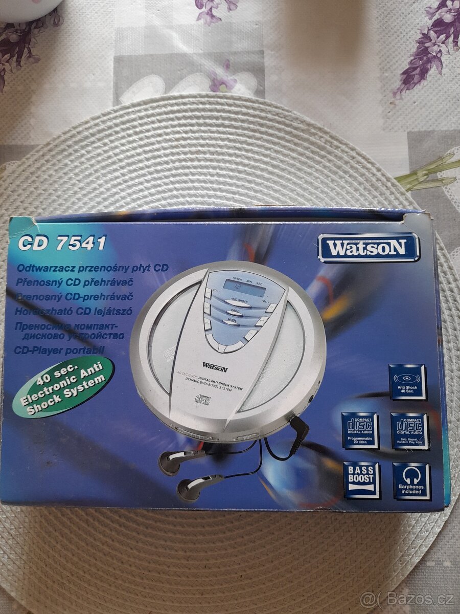 nov nepouzivany CD prehravac