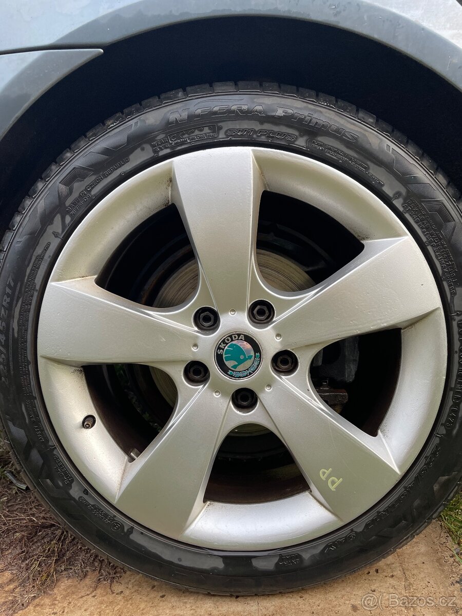 Alu kola Škoda 5x112 r17