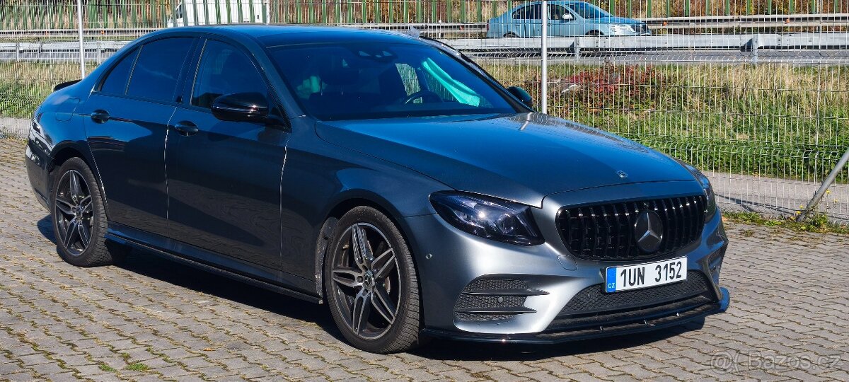 Mercedes E 220d, DPH, 7/2020, 33tis km, bourané