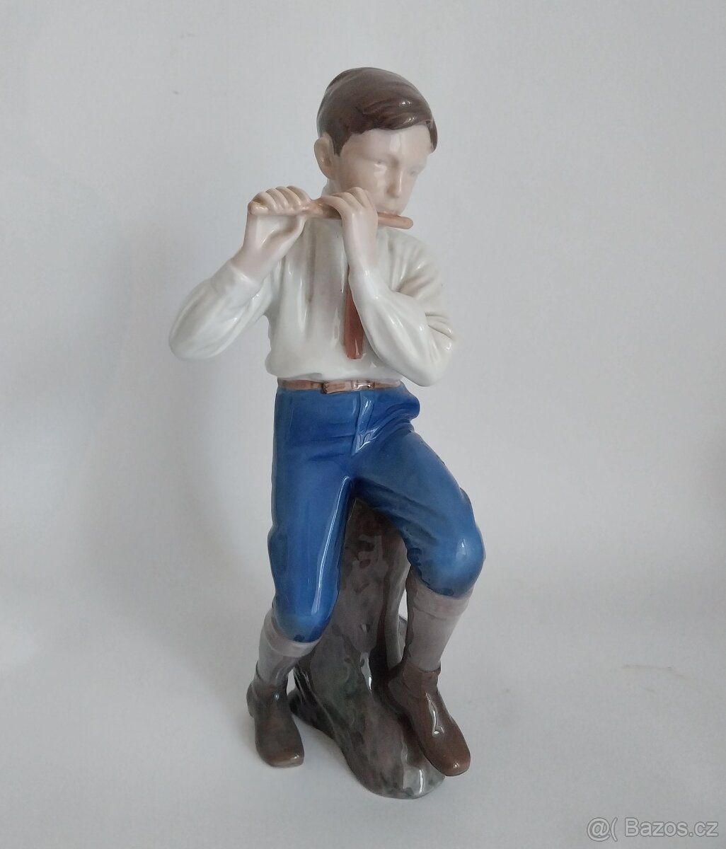 Velká porcelánová figura Kodaň