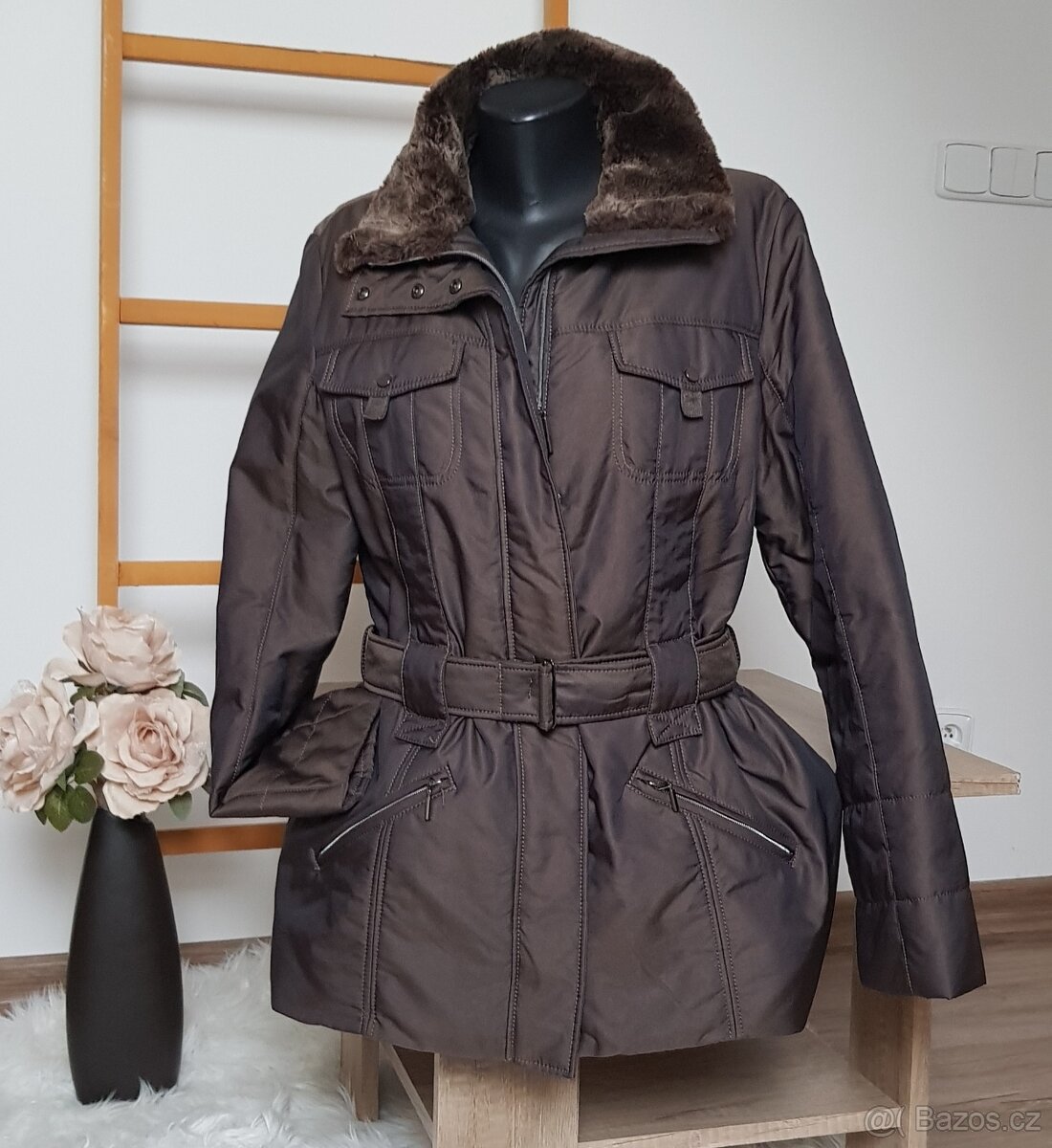 Dámská zimní bunda - michele boyard. Vel.40.