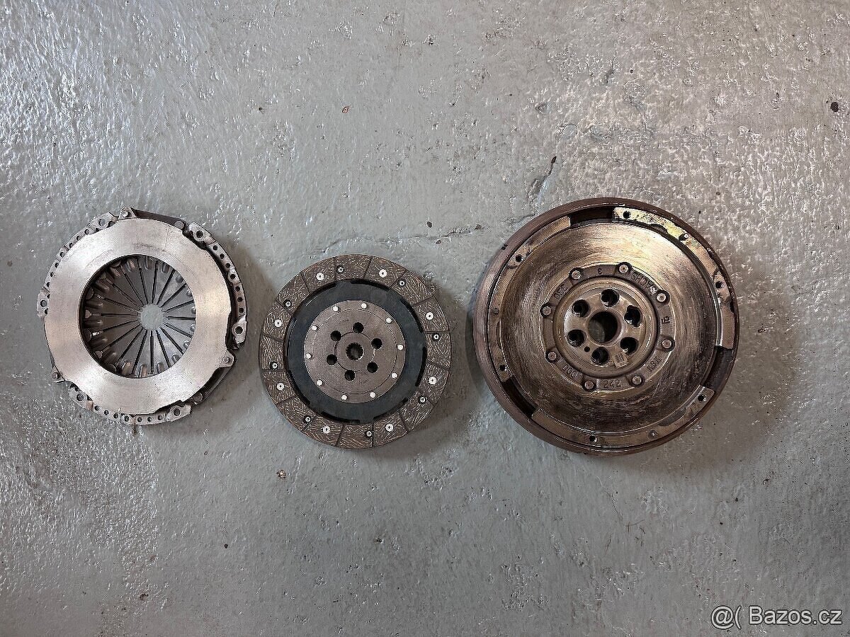 Spojková sada 1.6Hdi  Nová lamela a přítlačný talíř