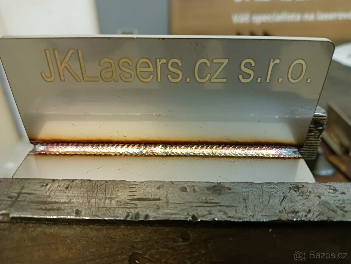 Laserová svářečka 1500W – vzduchem chlazená + podavač drátu