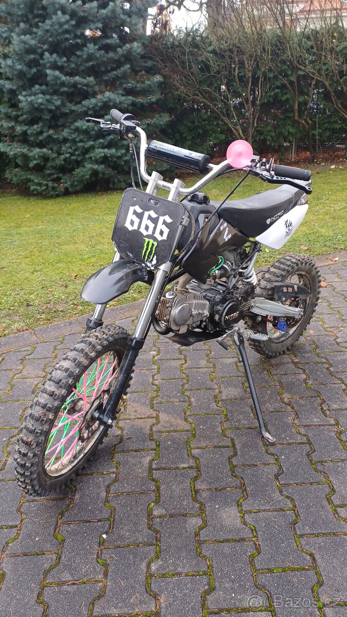 Pitbike nitro motors125ccm