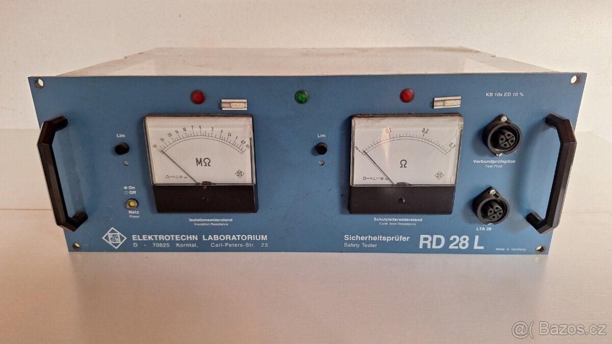 Tester ochranného vodiče RD 28 L