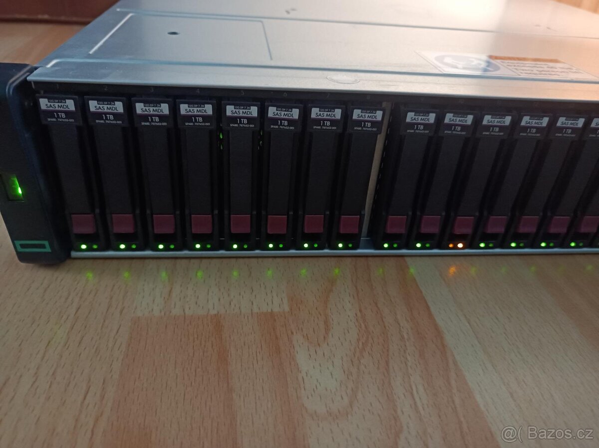HP MSA 2040 SAN Controller-diskové pole,16TB
