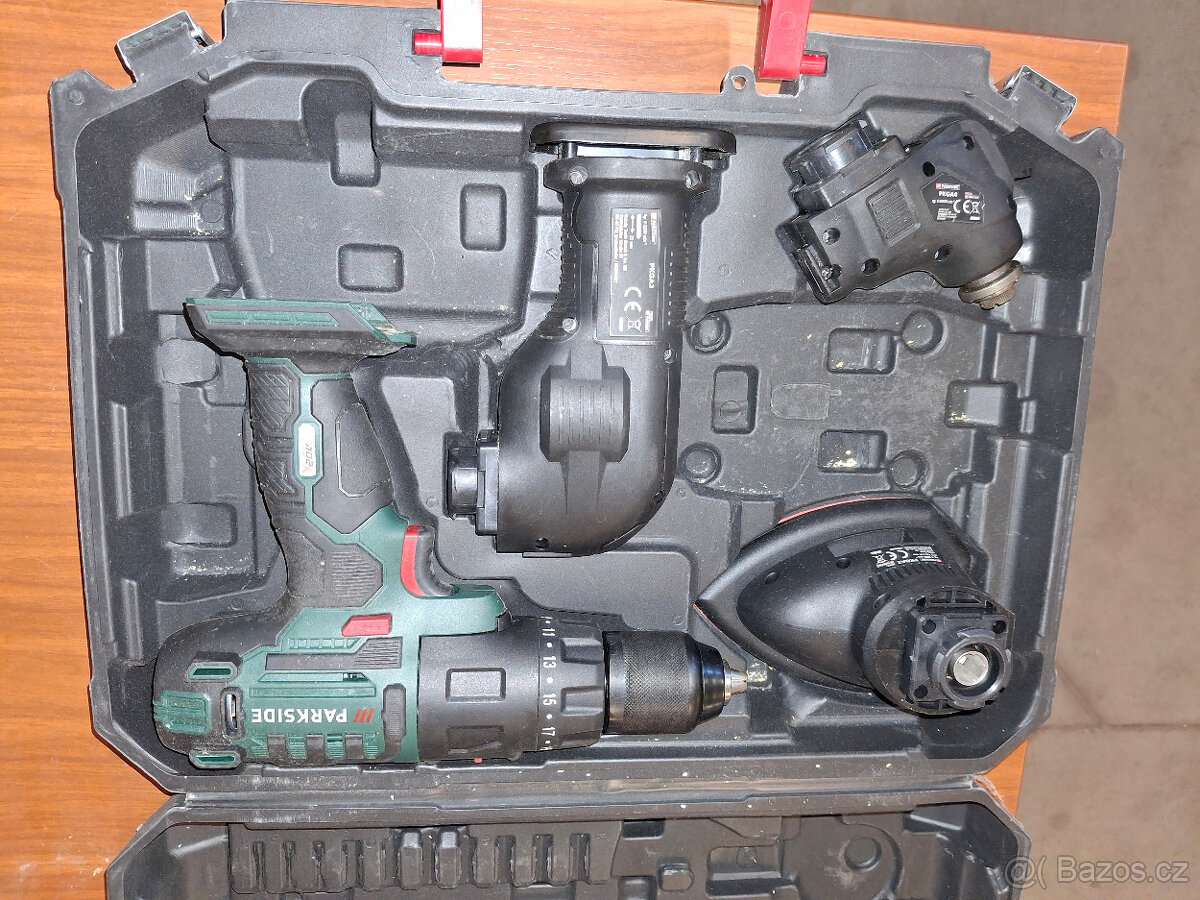 Parkside Aku kombinované nářadí 4 v 1 PKGA 20-Li C2