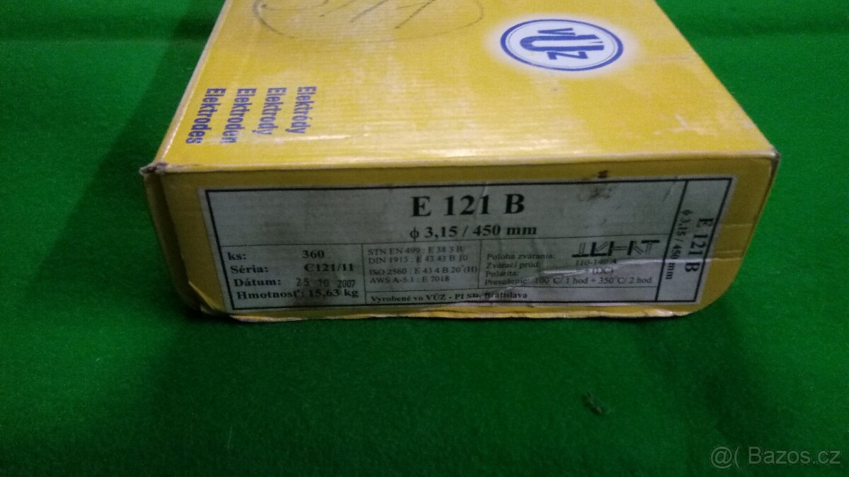 Bazické elektrody EB 121