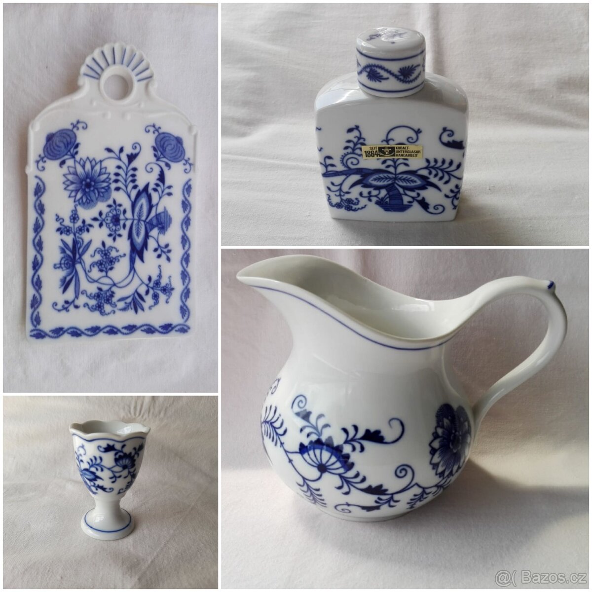 Cibulák Džbán / prkénko na chléb / Placatice / kalíšek 1.Tř.