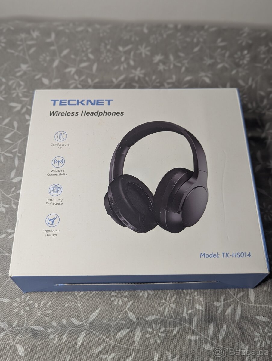 TECKNET Bluetooth Headphones Over Ear, Wireless Head