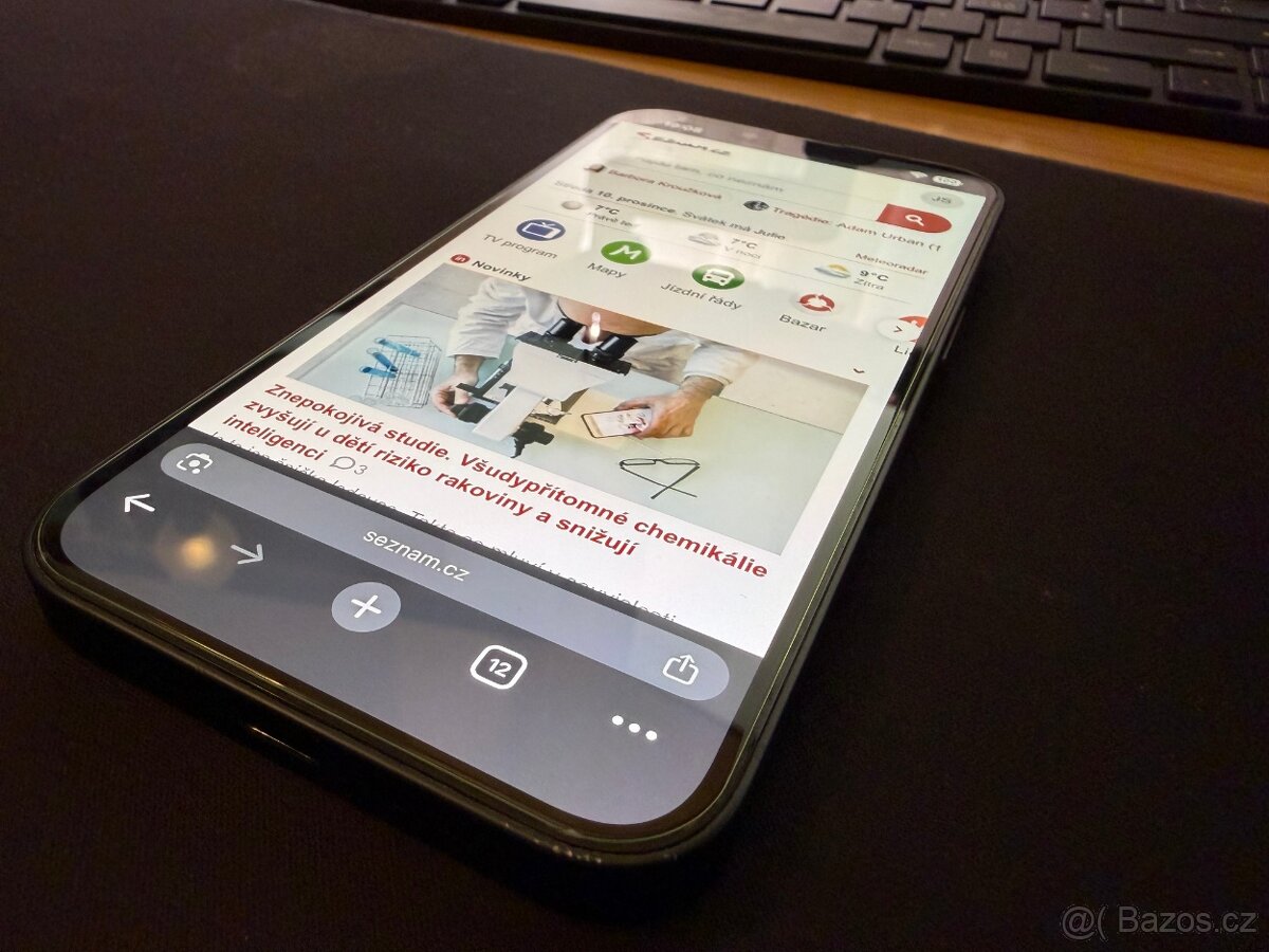 iPhone 13 Midnight, 128 GB, baterie 79%