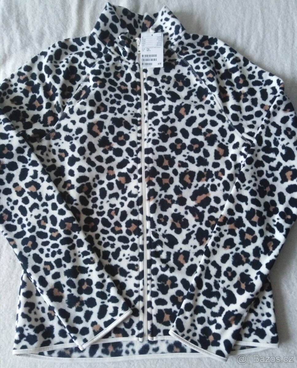 NOVÁ fleecová mikina 170/14+