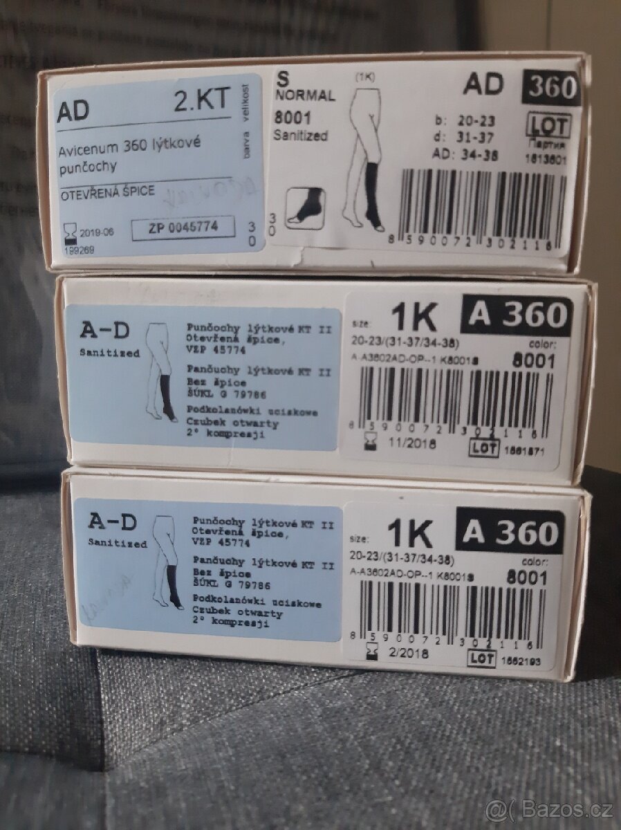 Kompresní podkolenky