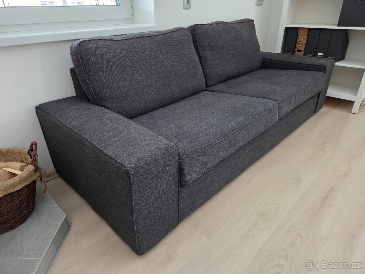 Kivik 3místná pohovka antracit