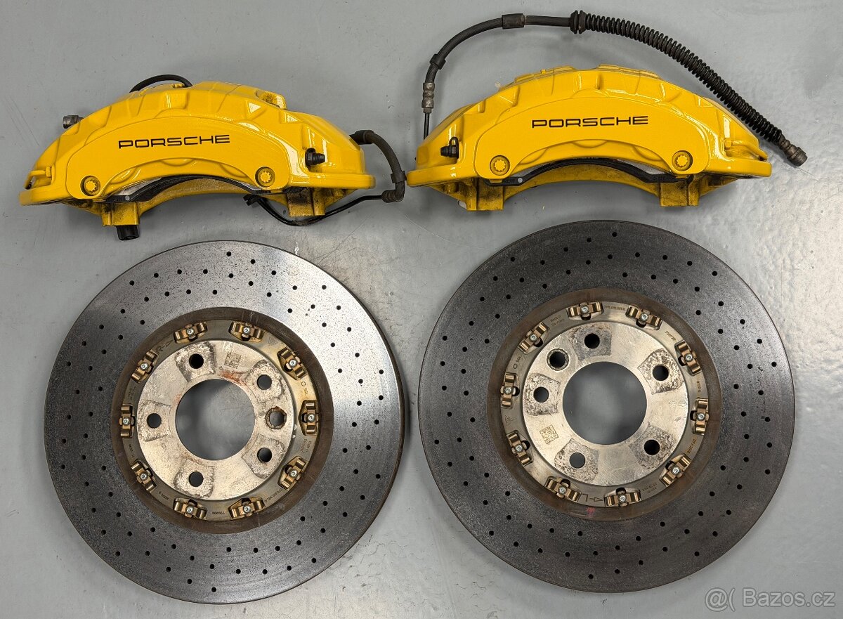 Carbon keramicke brzdy Porsche Cayenne
