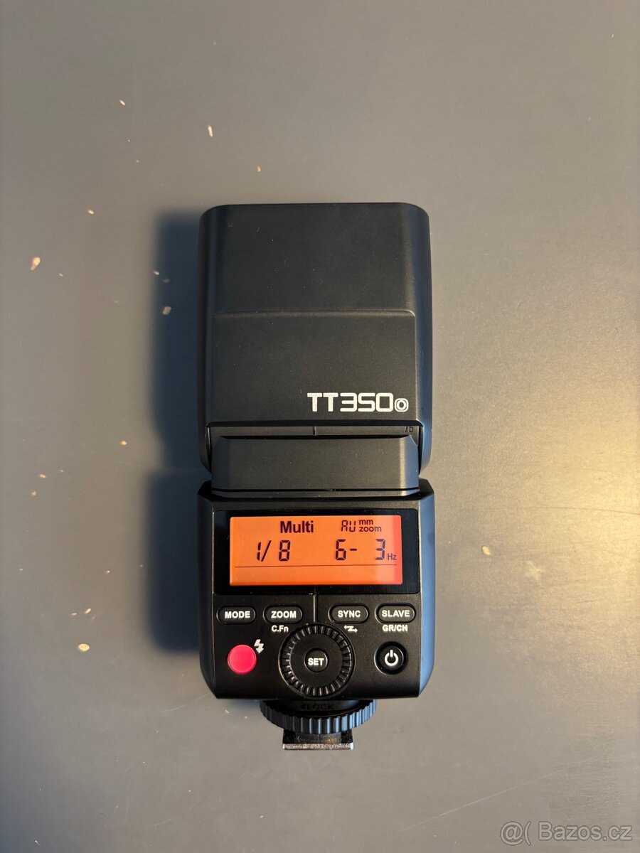 Blesk Godox TT350 pro Olympus a Panasonic
