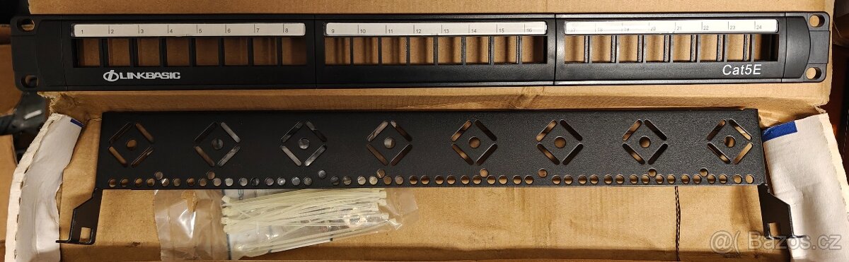 Patch panel modulární 1U