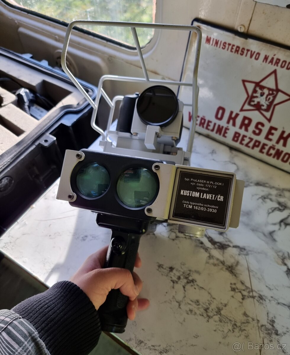 Policejní laserovy radar měřič rychlosti ProLaser III