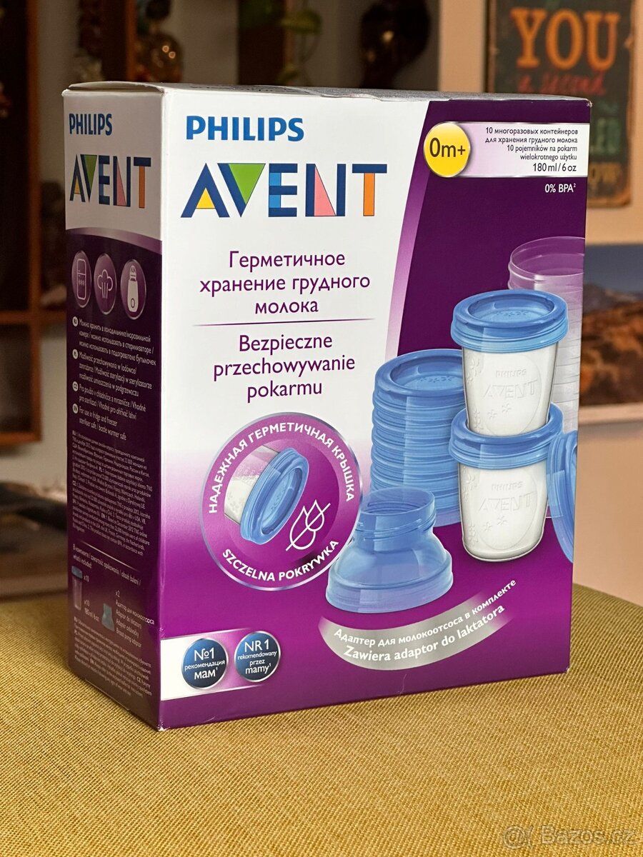 Philips Sada Via skleniček Avent - 10 kusů