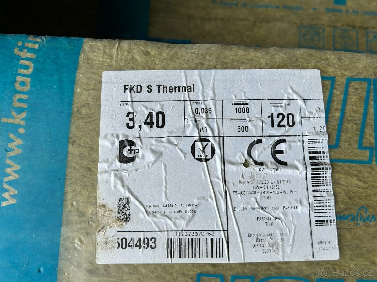 FKD S THERMAL - tl. 120mm, 18bal., 21,6m2
