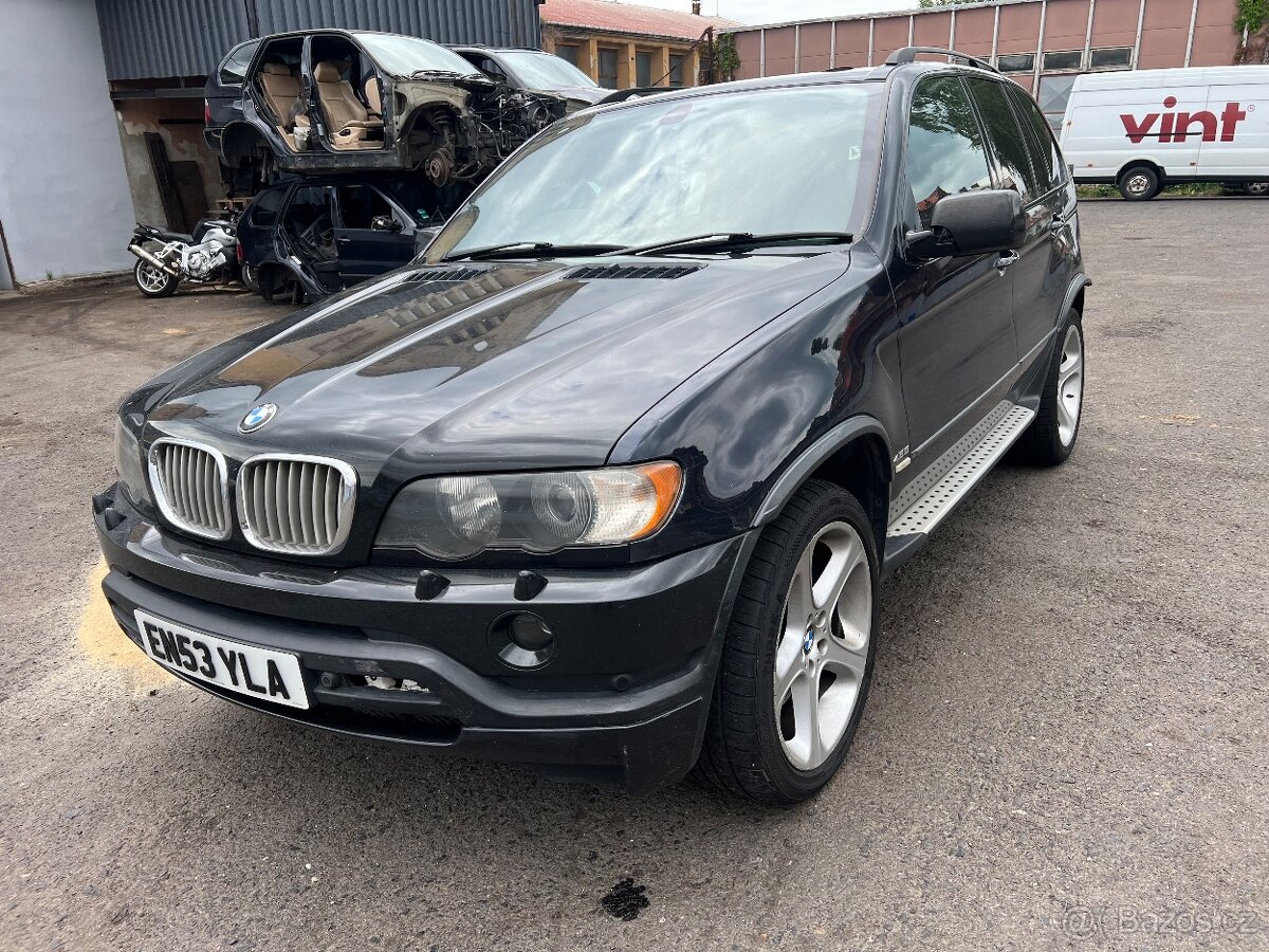 Bmw x5 e53 4.6iS Carbonschwartz na díly