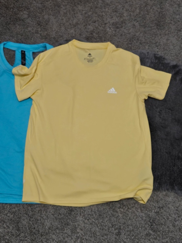 Žluté running triko tričko Adidas vel. S - nové